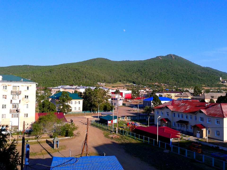 Вид на город Закаменск