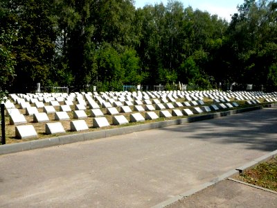 Братские могилы советских воинов на Архангельском кладбище Казани