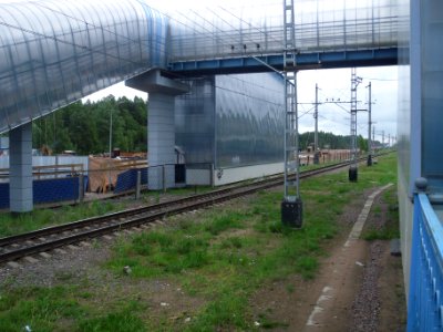 Белоостров СПб. Строительство скоростного диаметра1