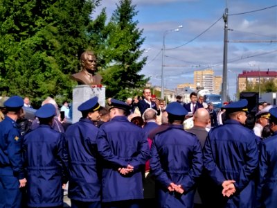 Открытие памятника В.Е. Копылову