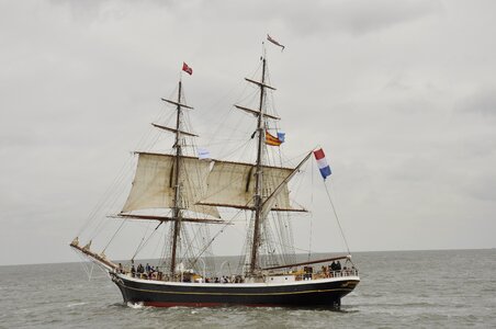 Sailboat nautical sailing photo