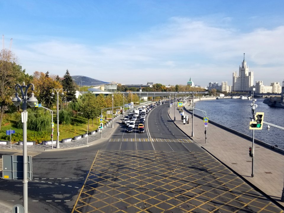 Москворецкая набережная (октябрь 2020)