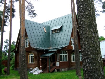 Дом памятник в Ольгино