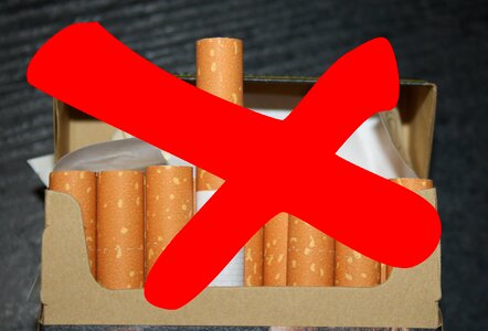Non smoking prohibited tobacco