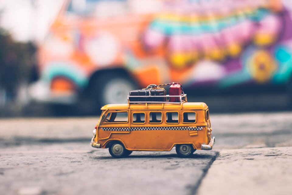 Travel reflection blur