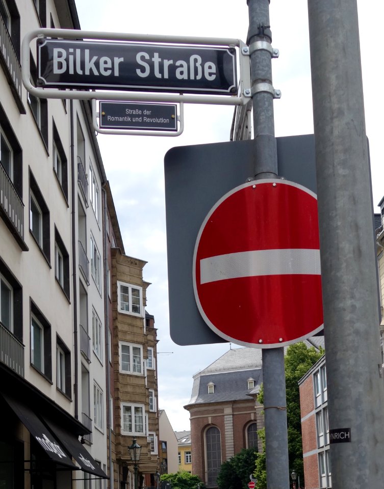 Bilker Straße - Straße der Romantik und Revolution, Düsseldorf, Juni 2020 (1)