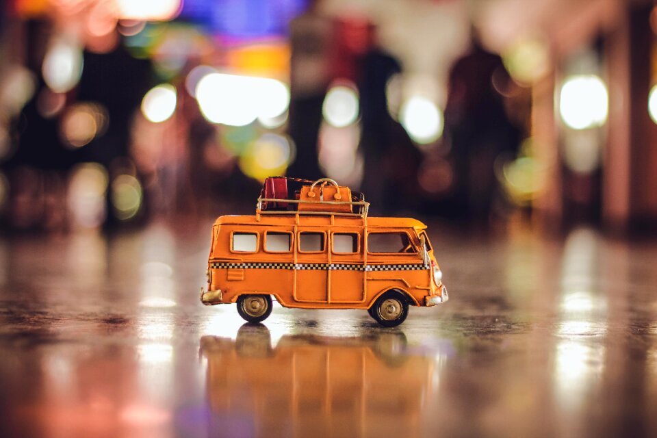 Travel reflection blur