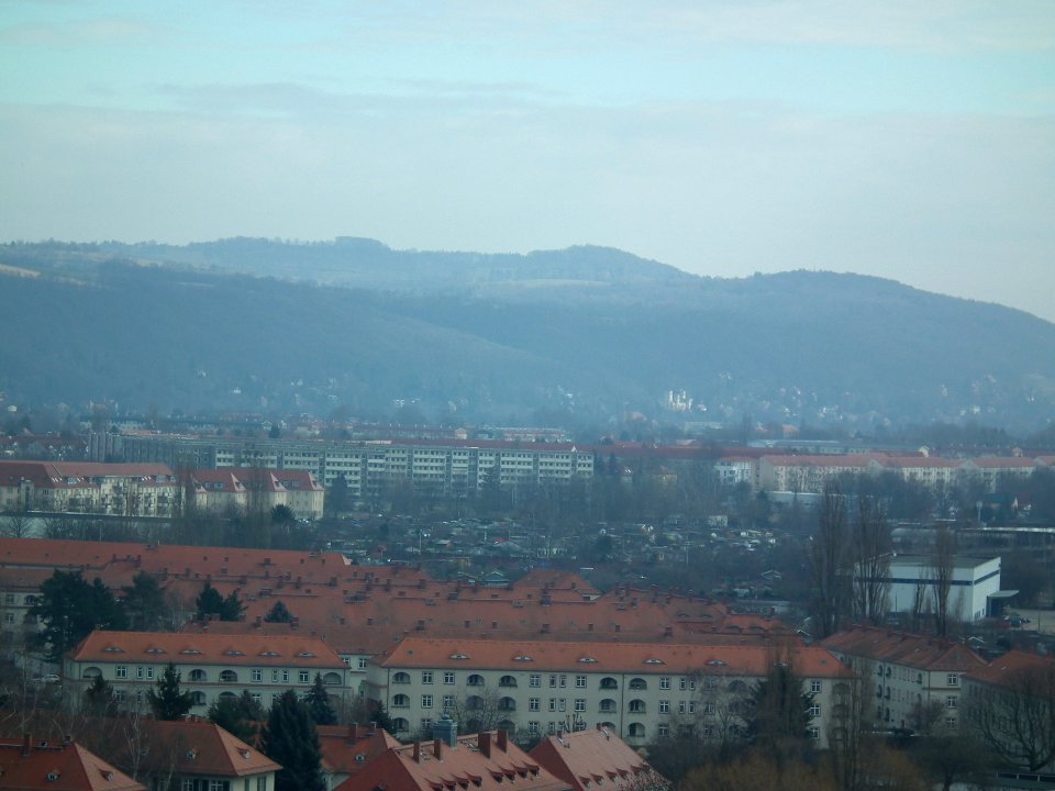 Blick vom Hochhaus Postelwitzer Straße 2, Gruna (Dresden), 68