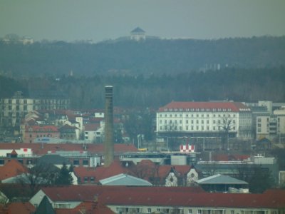 Blick vom Hochhaus Postelwitzer Straße 2, Gruna (Dresden), 75