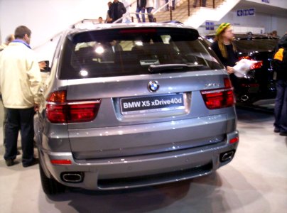 BMW X5 (E70) rear Poznan 2011