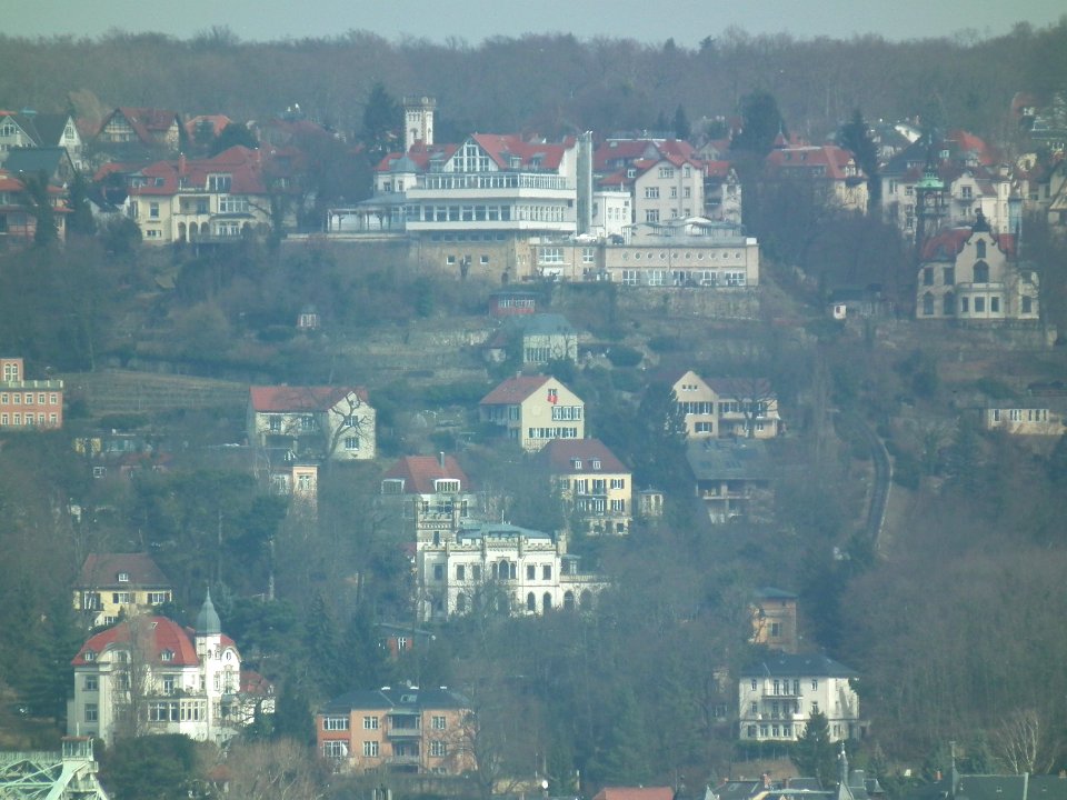 Blick vom Hochhaus Postelwitzer Straße 2, Gruna (Dresden), 64