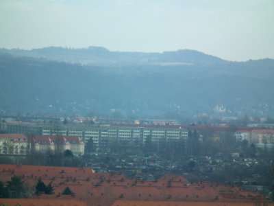 Blick vom Hochhaus Postelwitzer Straße 2, Gruna (Dresden), 71