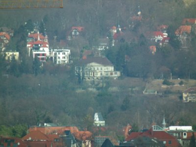 Blick vom Hochhaus Postelwitzer Straße 2, Gruna (Dresden), 57