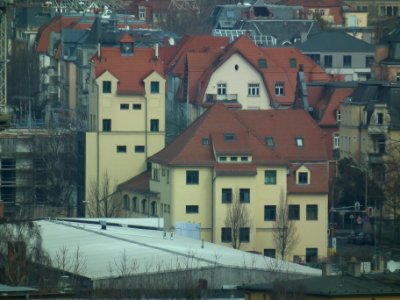 Blick vom Hochhaus Postelwitzer Straße 2, Gruna (Dresden), 62