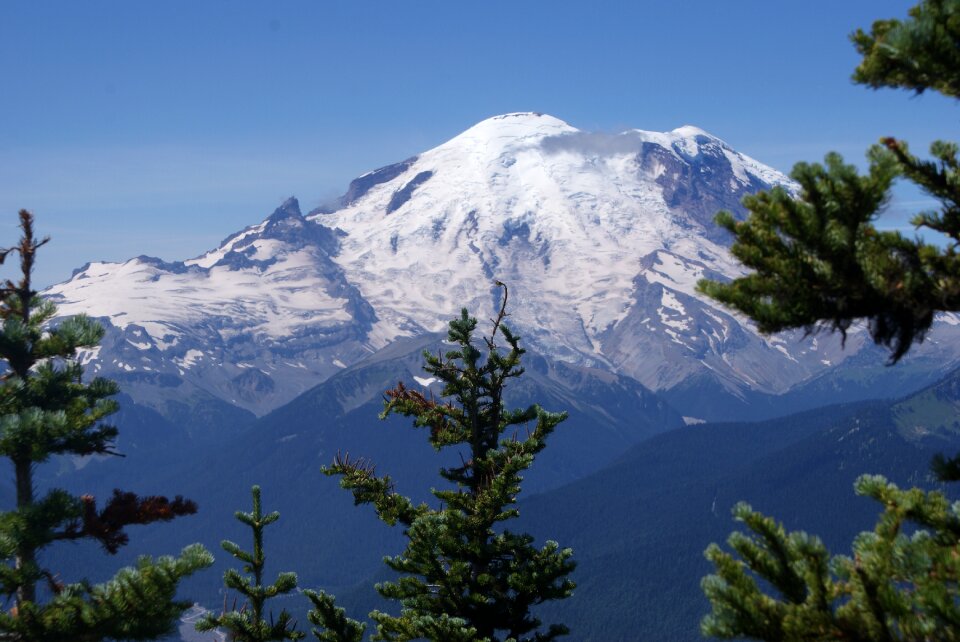 Landscape sky rainier