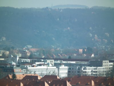 Blick vom Hochhaus Postelwitzer Straße 2, Gruna (Dresden), 24