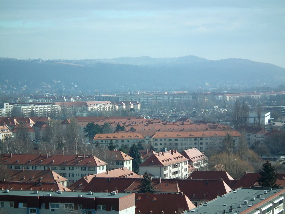 Blick vom Hochhaus Postelwitzer Straße 2, Gruna (Dresden), 21