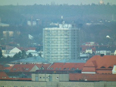 Blick vom Hochhaus Postelwitzer Straße 2, Gruna (Dresden), 50