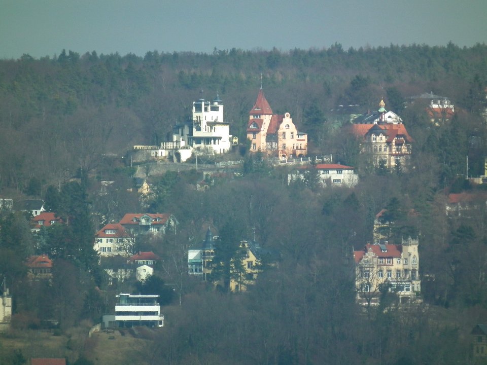 Blick vom Hochhaus Postelwitzer Straße 2, Gruna (Dresden), 58