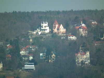 Blick vom Hochhaus Postelwitzer Straße 2, Gruna (Dresden), 58