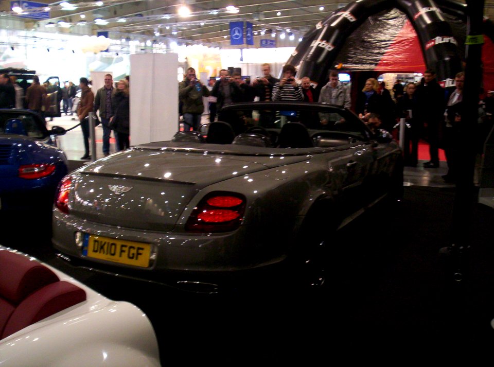 Bentley Continental Supersports Convertible rear Poznan 2011