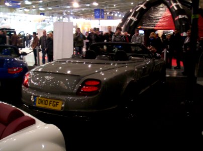 Bentley Continental Supersports Convertible rear Poznan 2011