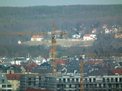 Blick vom Hochhaus Postelwitzer Straße 2, Gruna (Dresden), 54