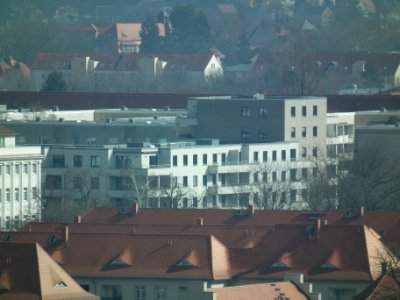 Blick vom Hochhaus Postelwitzer Straße 2, Gruna (Dresden), 23