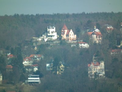 Blick vom Hochhaus Postelwitzer Straße 2, Gruna (Dresden), 59