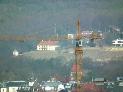 Blick vom Hochhaus Postelwitzer Straße 2, Gruna (Dresden), 55