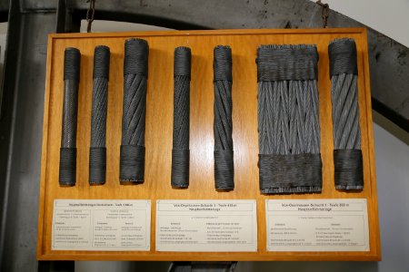 Bergbaumuseum Ibbenbueren Drahtseile 01
