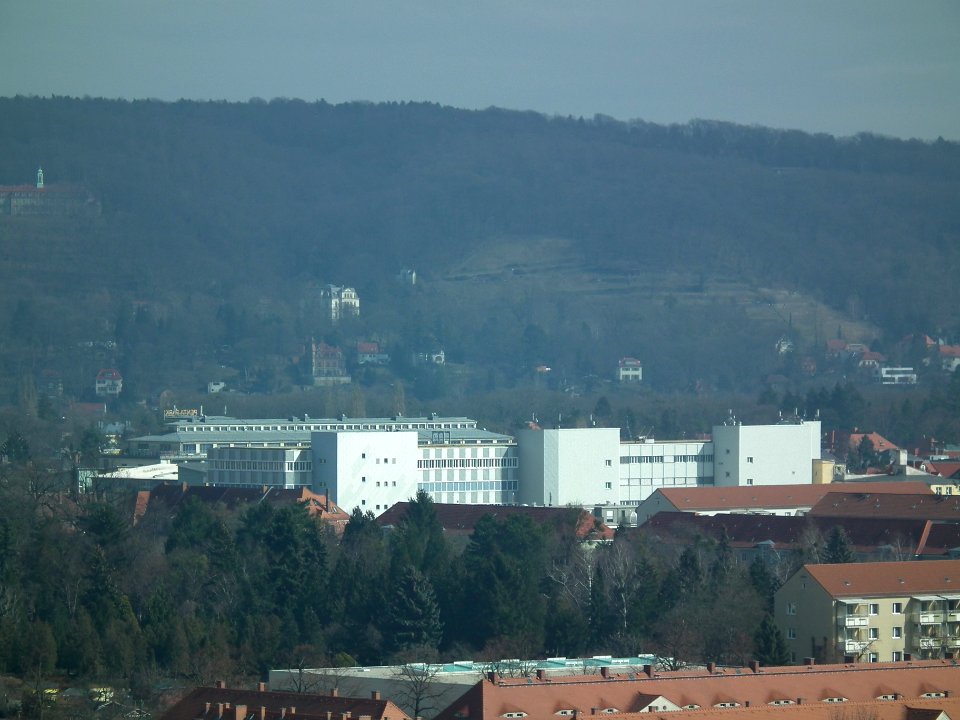 Blick vom Hochhaus Postelwitzer Straße 2, Gruna (Dresden), 14