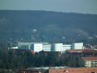 Blick vom Hochhaus Postelwitzer Straße 2, Gruna (Dresden), 14