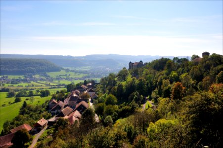 Belvoir au crépuscule