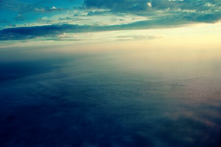 Clouds sunset travel