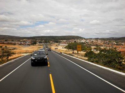 BR-230 e panorama de Junco do Seridó - PB