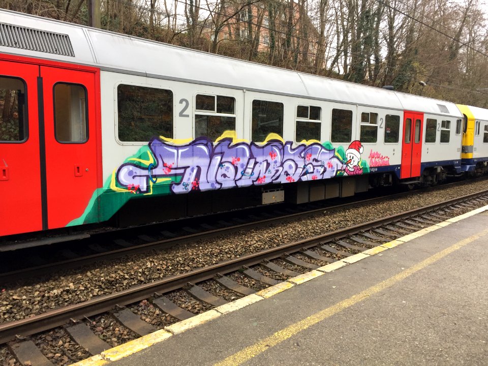 Boondaal - Boondael - SNCB NMBS Christmas tag
