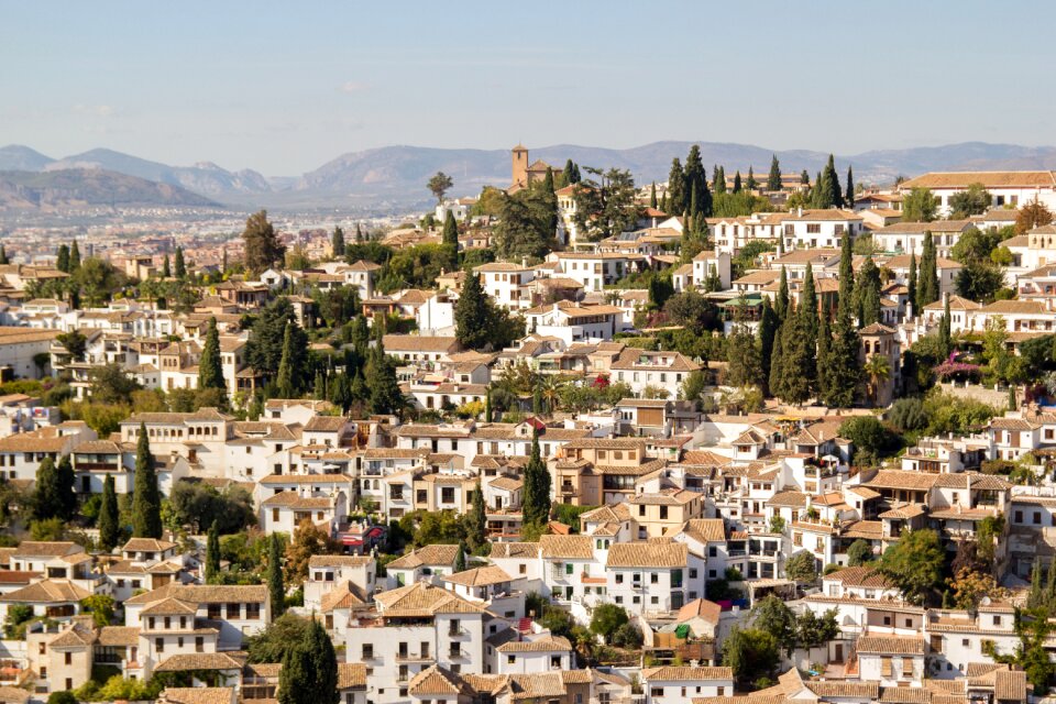 Skyline panoramic district