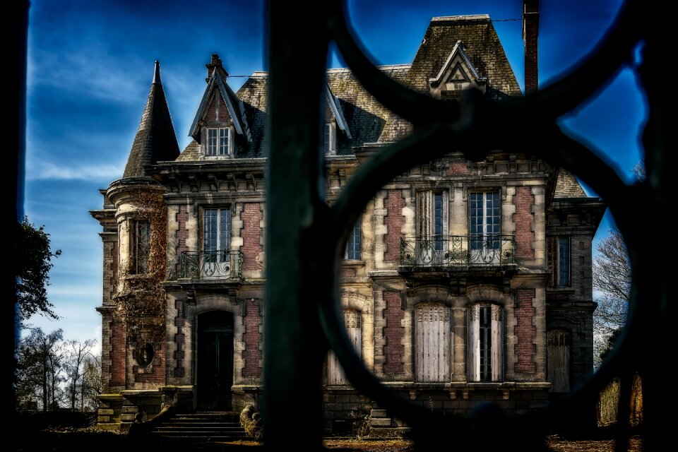 Property old villa old