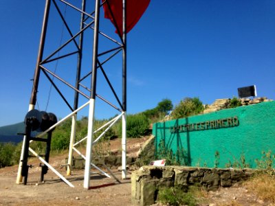 Asta y mirador bandera