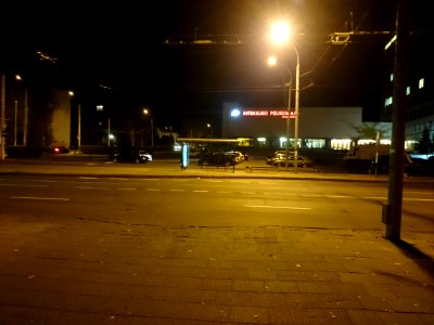 Antakalnio poliklinika night