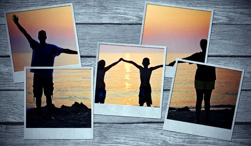 Backlighting photos grain