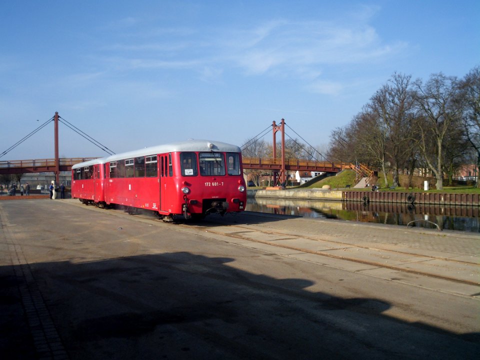 Anklam port business track