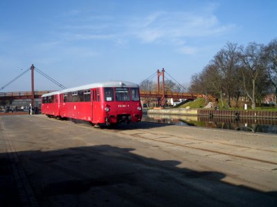 Anklam port business track