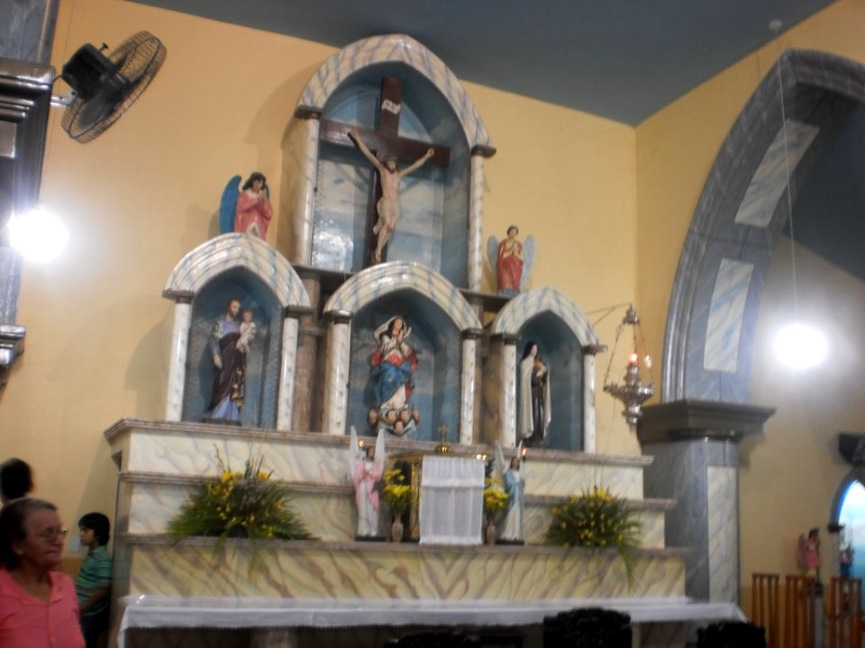 Antigo altar da Igreja Matriz de Pau dos Ferros (RN)