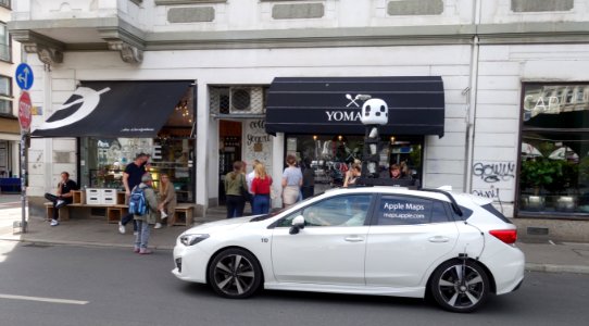 Apple Maps Car, Düsseldorf, 24.7.2020 (1)