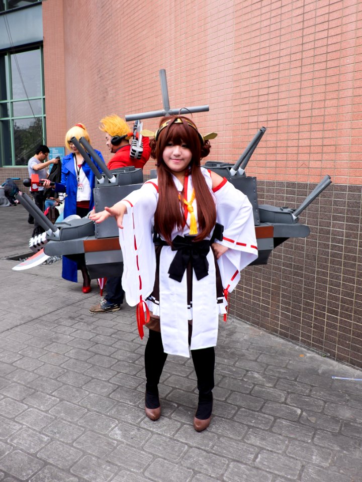 Battleship Kongo Fleet Girl Cosplayer in CWT39 20150228