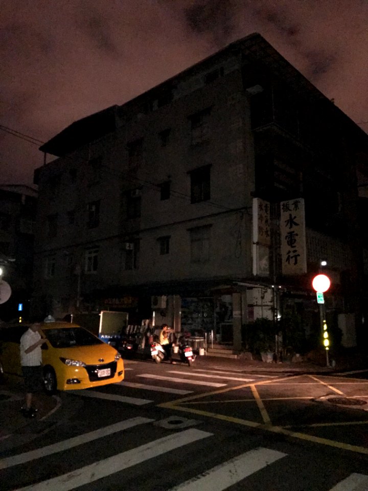 Apartment Buildings of Minsheng Community without Light in Blackout 20170815