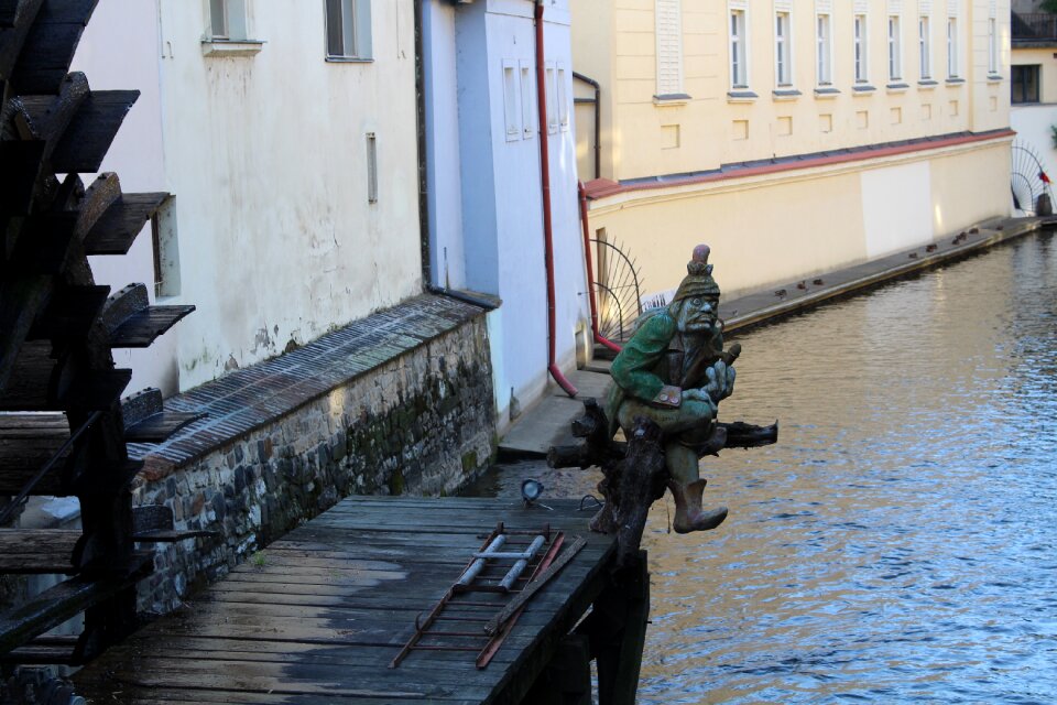 The water sprite river prague