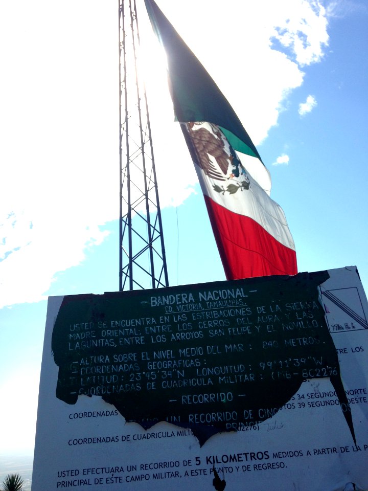 Bandera mexico sierra